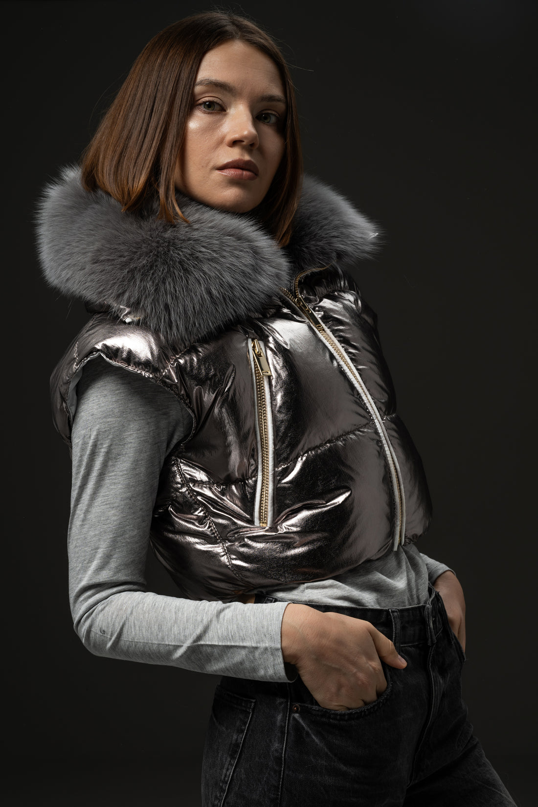 GILET SAMIA COLLO
